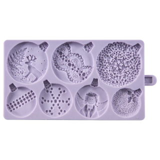 Silikonová formička vánoční ozdoby Karen Davies